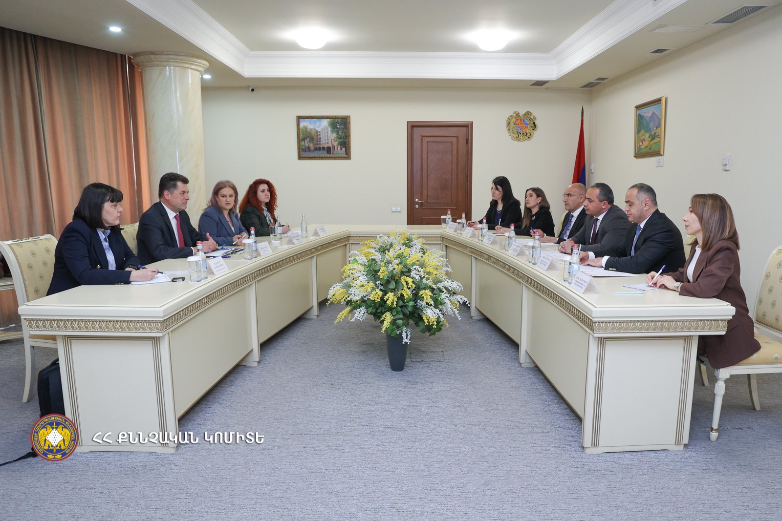 Քննչական կոմիտեի նախագահն ընդունել է ՀՀ-ում ԵԱՀԿ ԺՀՄԻԳ դիտորդական առաքելության ղեկավարին